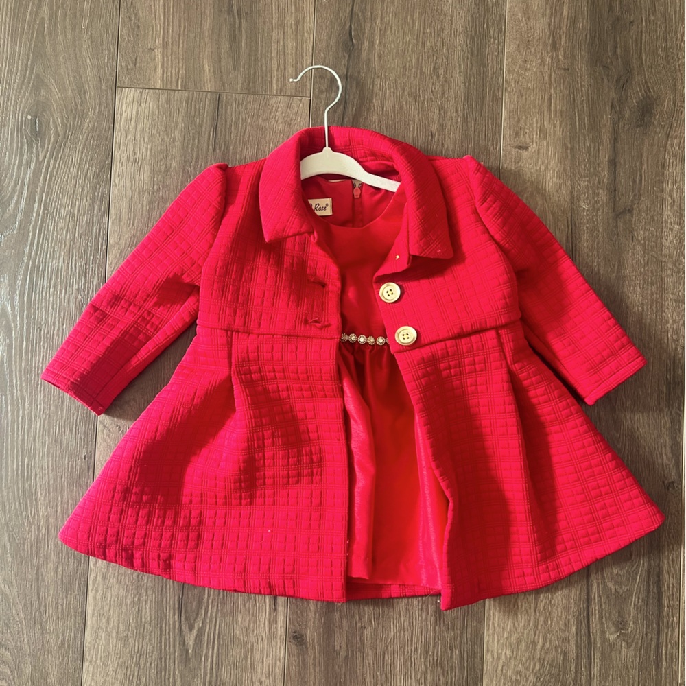 Baby Girl Dress with Coat